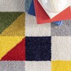 nuLOOM Triangle Geometric Runner Rug, 2' 6" x 8', Multi