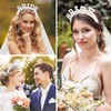 Pearl Bride Headband, Wide Pearl Headpiece, Bachelorette Party Gift, White