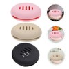 Baluue 3piezas Soporte Para Esponja De Maquillaje De Silicona Estuche