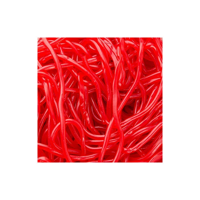 Smarty Stop Licorice Laces (Red Strawberries, 5 Pound)
