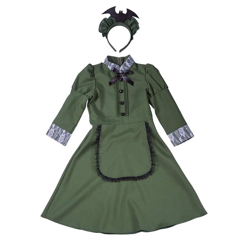 Party City Western Style Maid Kids Cosplay, 55.1 inches (140