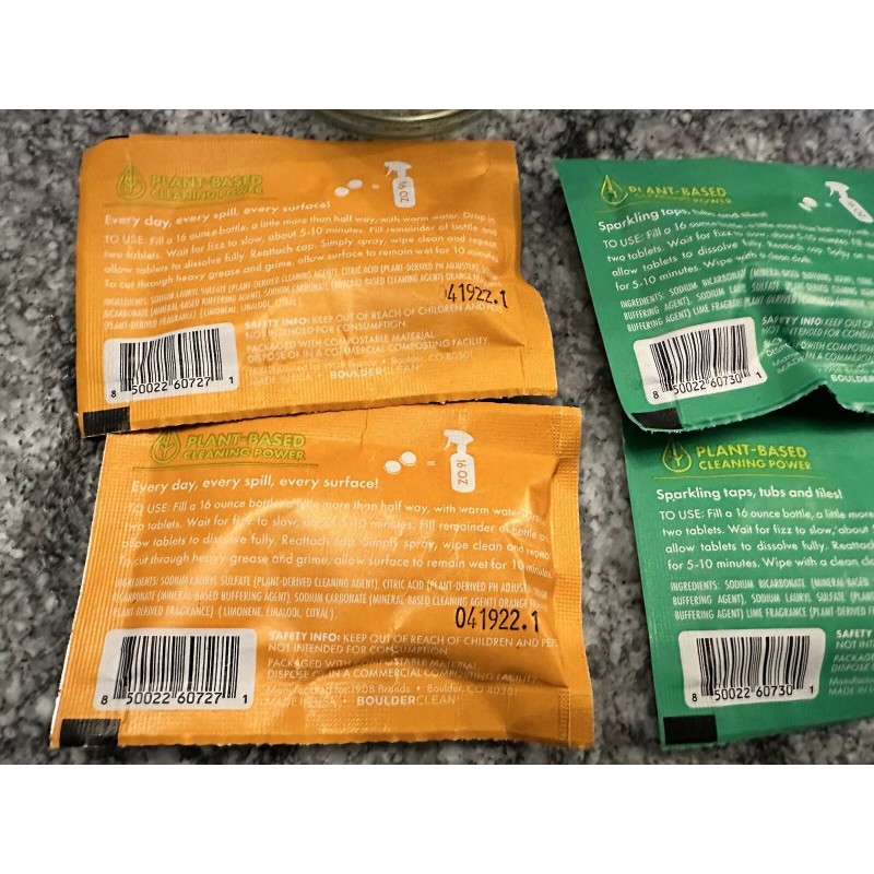 Boulder Clean Surface Cleaning Refill Kit - 16oz, Includes 3x