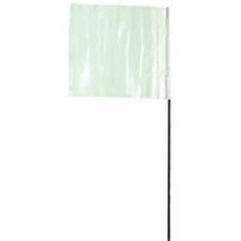 IRWIN Marking Flags, 2-Inch x 3-Inch x 21-Inch, White, 100-Pack (2034204)