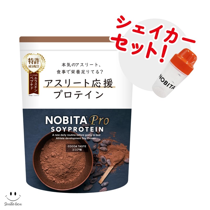 NOBITA-Pro Soy Protein Novitama Pro 25.5 oz (750 g) Shaker
