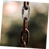 LIFKOME Locking Carabiner Clip Stainless Steel Small Chain Link Connector