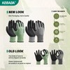 Kebada Gardening Gloves for Men, 2 Pairs Breathable Garden Gloves,