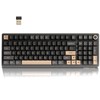 RK ROYAL KLUDGE R98 Pro Wireless Mechanical Keyboard, Creamy Bluetooth/2.4GHz/Wired
