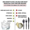 Aluf Plastics High Density Trash Bags, 30 Gallon, 500 Count,