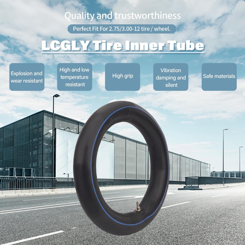 LCGLY 2.75/3.00-12 3.00X12 80/100-12 Inner Tube Fit for Honda XR