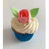 12 Pretty Mixed Colour Wafer Roses & 24 Wafer Leaves-