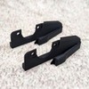 ULEIVA Window Lock Pack of 2 Black Burglary Protection Compatible