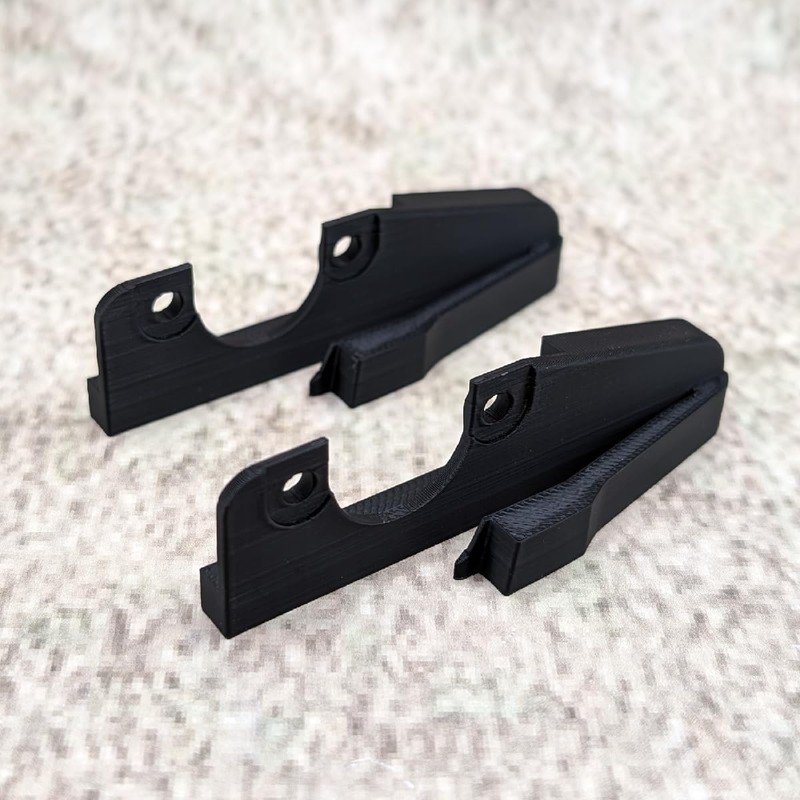 ULEIVA Window Lock Pack of 2 Black Burglary Protection Compatible