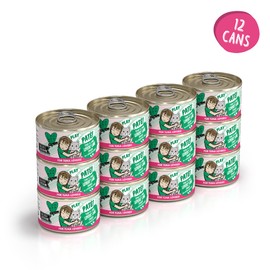 B.F.F. PLAY - Best Feline Friend Paté Lovers, Aw Yeah!, Tuna & Lamb Lovers' Lane with Tuna & Lamb, 2.8oz Can (Pack of 12)