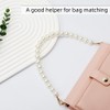 Classycoo Pearl Purse Strap - Short Handle Replacement Bags Chain