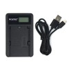 [pcatec] Canon LP-E6, New USB Charger ☆ LCD with 4