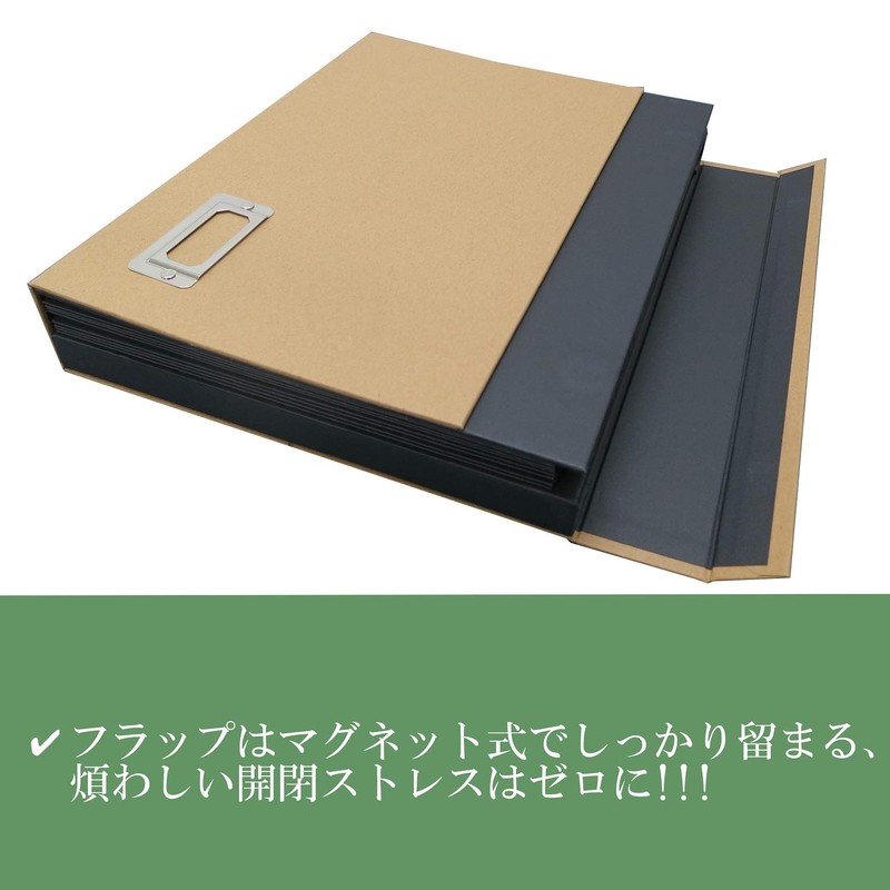 ISSB-02 Document Case, A4 Size, 8 Pockets + Small Items,