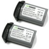 Wasabi Power Battery (2-Pack) for Canon LP-E19 and Canon EOS