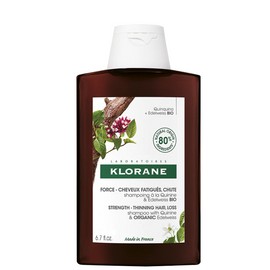 Klorane Quinine Shampoo for Strengthening & Hair Loss with Quinine and Organic Edelweiss, 400ml