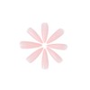 Vatocu Stiletto 24 Pieces Matte Pure Pink False Nails Long