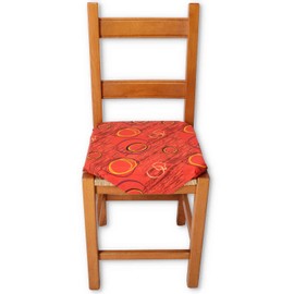 Canyon Cushion Chair Covers with Flaps - Bordeaux