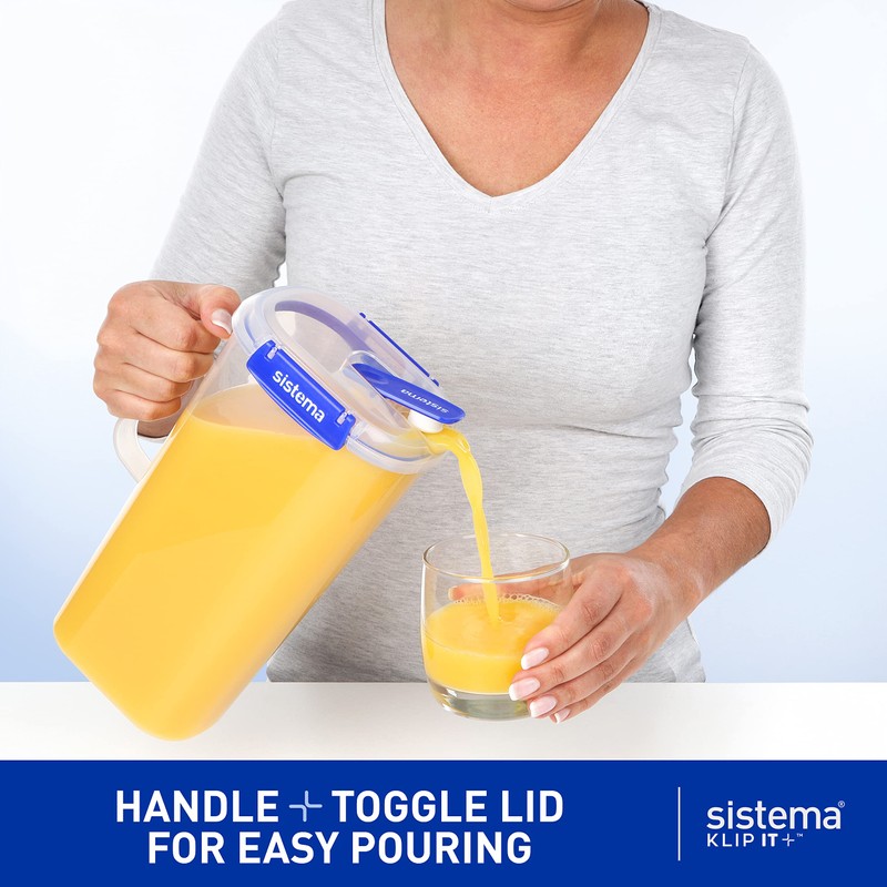 Sistema KLIP IT PLUS Juice Jug | Airtight & Leak-Proof