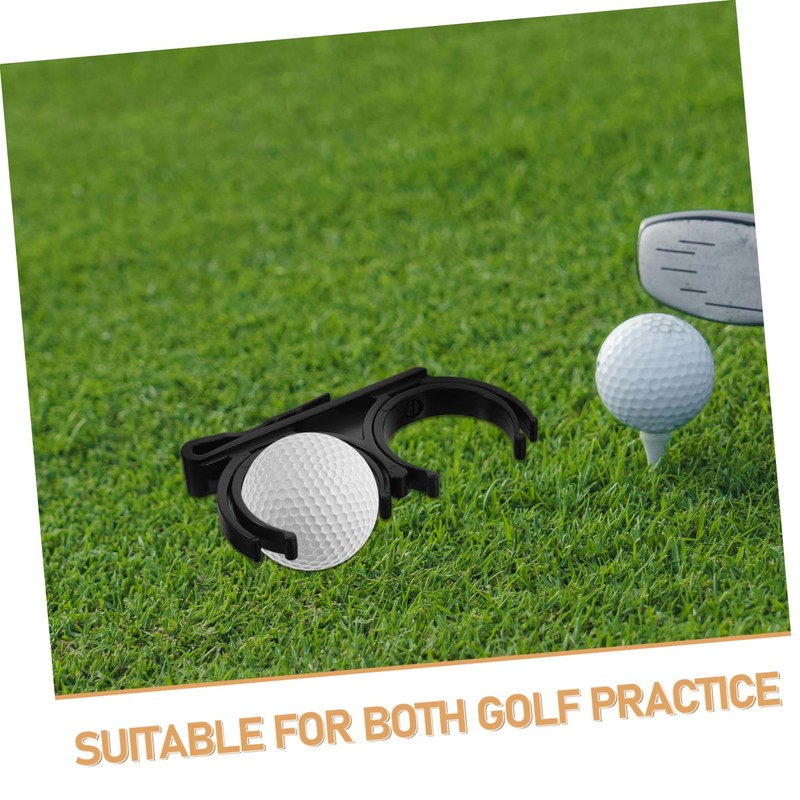 BIUDECO 2-Piece Golf Ball Holder Clip for Belt or Golf