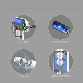 Botella Pulverizadora Eléctrica Recargable Automática, Regadera Pulverizadora de Plantas de Niebla de Plástico Portátil, para Actividades de Jardinería Domésticas