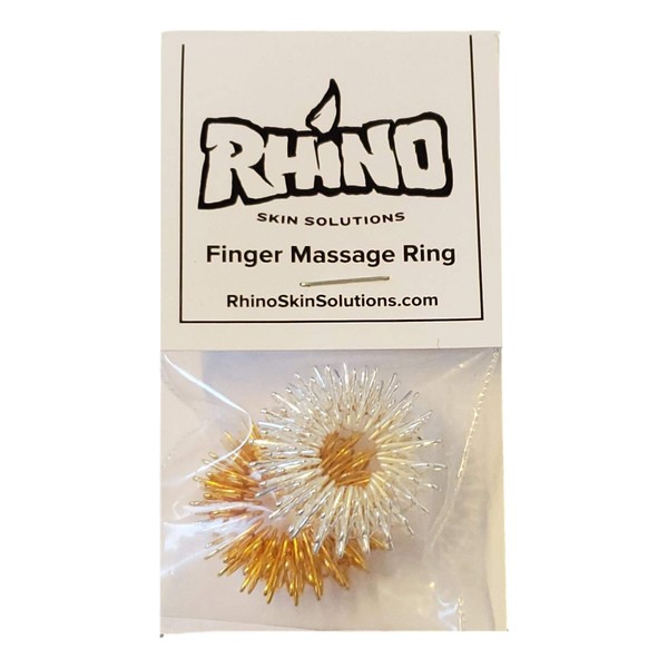 Rhino Skin Solutions | Finger Massage Ring | 2-Pack