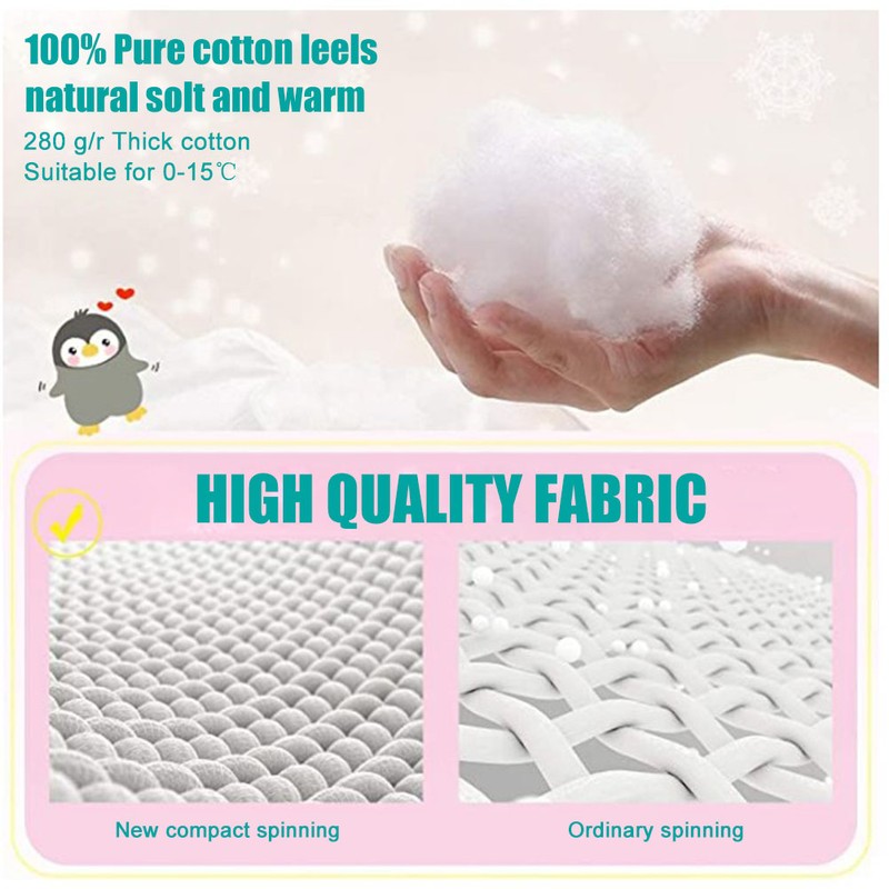 Baby Sleep Bag with Legs and Feet Winter Wearable Blanket