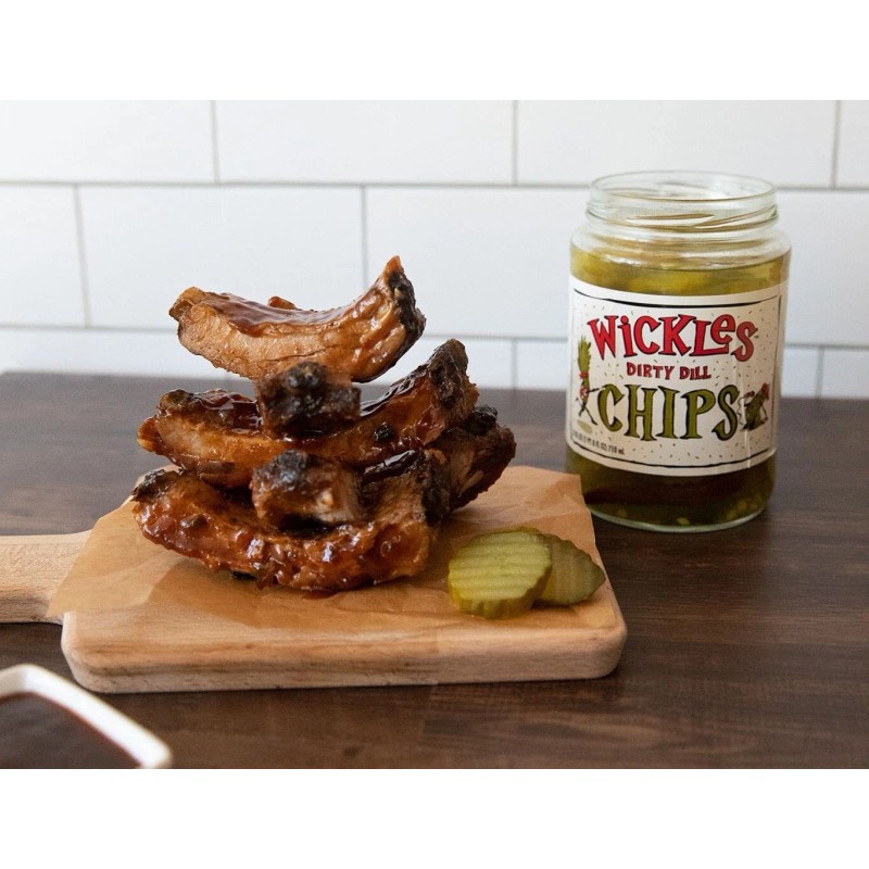 Wickles Wicked Pickle Sandwich Chips 2 Pack 16 Oz Total