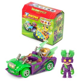 T-Racers Glow Race Series - Complete Collection for Cars and Pilots, Collectibles, Detachable with Interchangeable Parts