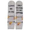 Dog Lover Socks - Leave Me Alone Only Talking To