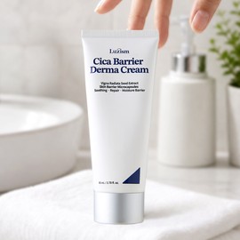Luxism Cica Barrier Derma Capsule Moisture Moisturizing Barrier Soothing Cream 80ml, 3 pieces / 럭시즘 시카 배리어 더마 캡슐 수분 보습 장벽 진정 크림 80ml, 3개