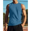 Ficerd 3 Pack Men's Big Tall Tank Tops, Cotton Moisture