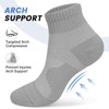 DHSO 7 Pairs Ankle Compression Socks for Women Athletic Running