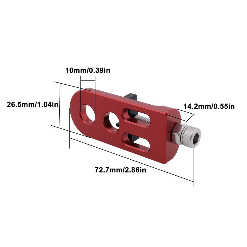 YINETTECH Bike Chain Tensioner Compatible with BMX Mountain Bikes Bicycle