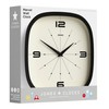 JONES CLOCKS® Pulsar Wall Clock | Retro Rounded Square Clock