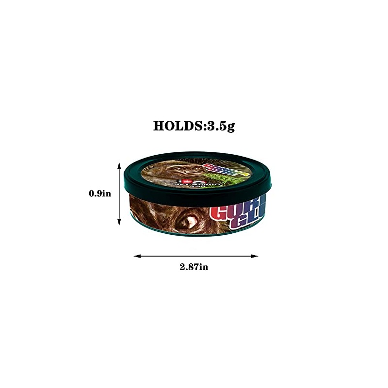 Self-Seal Cali Tin Can, Pressitin Cans with Ring Lid and