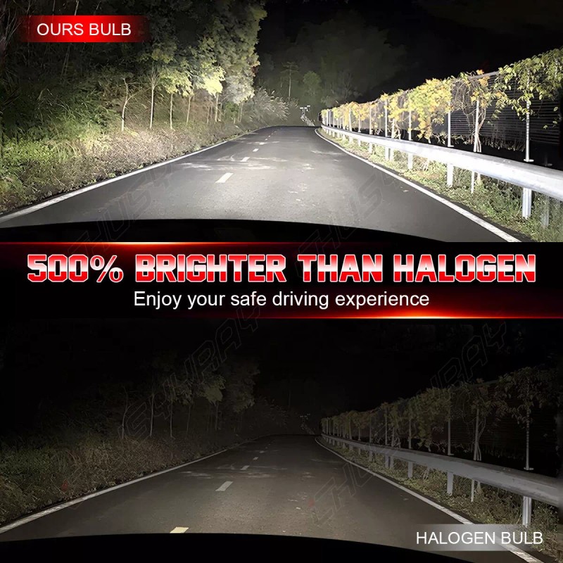 CHUSYYRAY H11 CSP LED Headlight High Low Beam Bulbs Kit