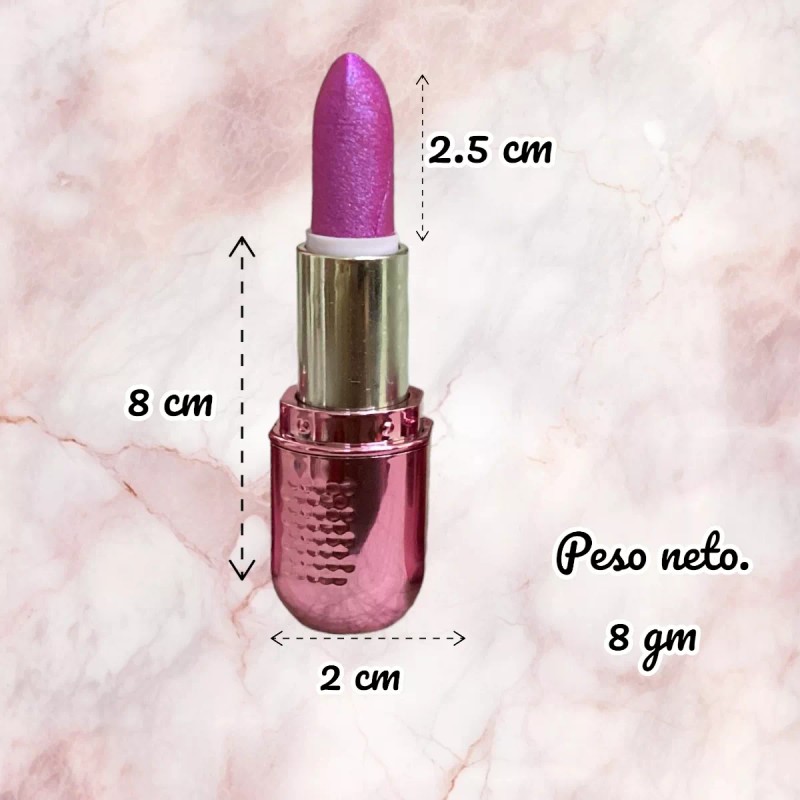 Romantic Rain Labial De Hadas Holográfico Diferentes Tonos Lipstick 24pz