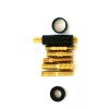 VMS 6 Inch Chrome Gold Spike Antenna for Ford F150