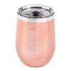 VASO TÉRMICO STEMLESS WINE ROSA ORO acero inoxidable, marca ICE
