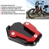 Motorcycle Kickstand Extension Stand Support Plate Aluminium Alloy Replacement for