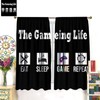 YungHo Boys Gamer Curtains Gaming Decor for Teens Bedroom Video