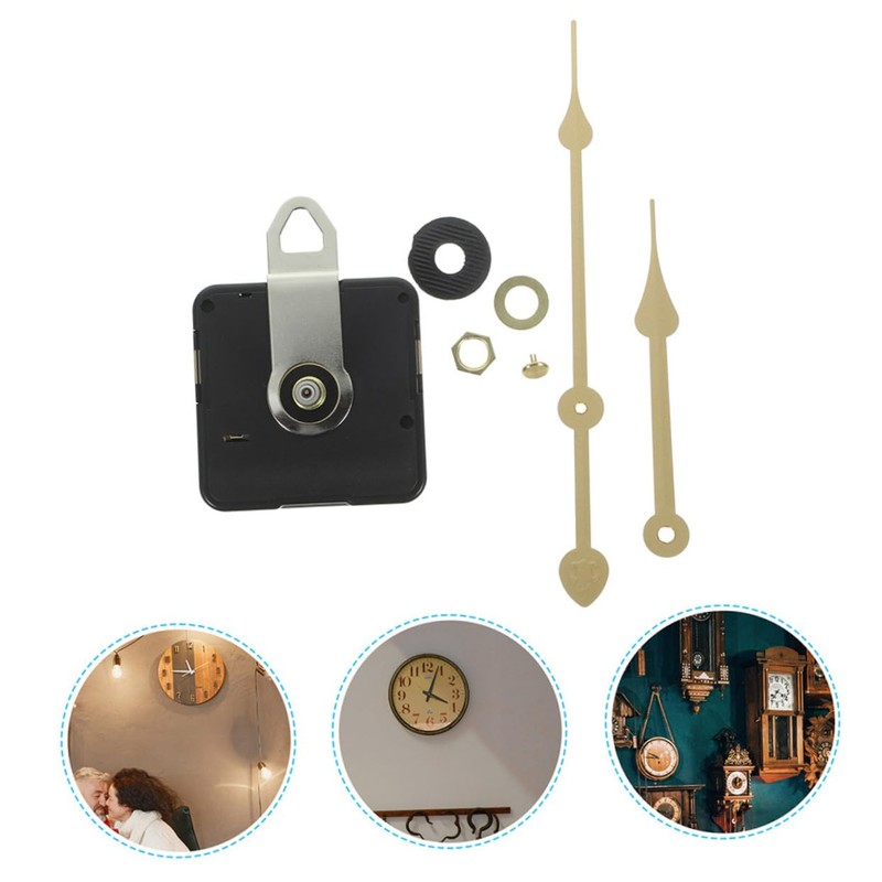 STOBOK Classic Mute Clock Movement DIY Kit Replacement Parts for