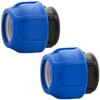 2 x Plugs Diameter 25 mm Polypropylene Polypropylene Fitting for