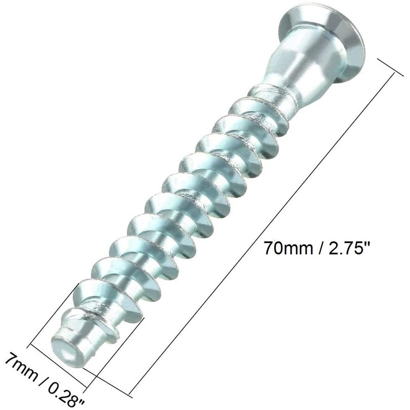 TERF® 7.0 X 70mm Confirmat Screw 7.0 X 70mm Hex