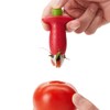 Strawberry Slicer, Strawberry Huller, Strawberry Pedicle Remover, Stainless Steel, for
