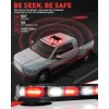 406D Rooftop Emergency Strobe Light Bar 102 LED Red White