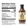 G Hughes Honey Flavored BBQ Sauce, Sugar Free, Gluten Free,